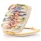 Jay Strongwater Lia Rainbow Zebra Compact, Statement Making Showstopper