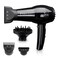 FHI HEAT Platform Nano Lite Pro 1900 Turbo Tourmaline Light Weight Ceramic Quick Dry Hair Dryer with 3 Piece Attachment Set (Comb, Concentrator, and Diffuser)