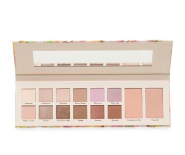 Essentials Sweet as Sugar 12 Multi-Finish Eyeshadows, 1 Highlighter, 1 Blush Full Face Palette