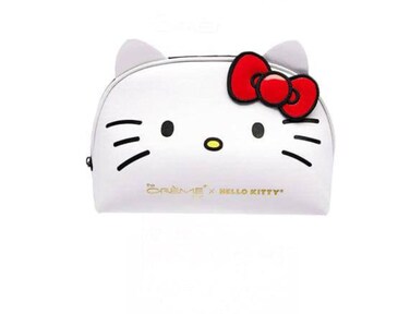 The Cr&egrave;me Shop Hello Kitty Dome Makeup Travel Pouch - Red