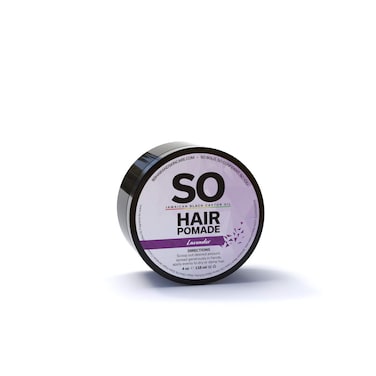 SO Jamaican Black Castor Oil Hair Pomade, Lavender, Ideal for Dry Scalp Split Ends, Hair Breakages, Frizz, Dandruff &amp; Growth for Men &amp; Women, 4 Oz
