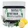 MONA Natural Foot Balm for Dry Cracked Feet &amp; Heels   Moisturizing Foot Cream for Athletes   Callous Repair &amp; Foot Odor Treatment (Eucalyptus &amp; Lemon, 2.0 Oz (Pack of 1))