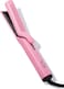 Airflow Styling Flat Iron, 2 in 1 Hair Straightener &amp; Curler, Ceramic Plates, Tourmaline Coating, 360 Degree Air Vents, Sunny Styler - Pink
