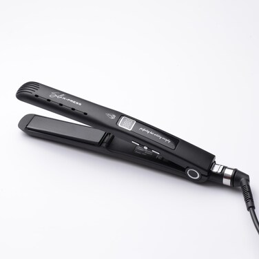 COCCO&reg; Silk Xpress PRO Ceramic 1" Flat Iron - Advanced Titanium Plates with Nano Ceramic &amp; Tourmaline, Patented Nano Technology for Professional Hair Straightening &amp; Styling