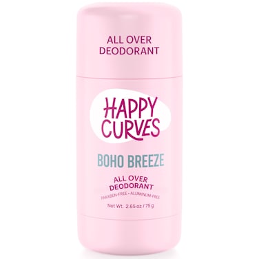 Whole Body Deodorant for Women - Aluminum-Free - Sensitive Skin Invisibile All Day Layer of Full Body Protection for Odor Control Only (2.65 Ounce (Pack of 1), Boho Breeze)