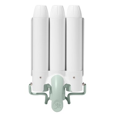 Mane 1.25" Jumbo Hair Waver Styling Attachment - 3 Barrel Hair Waver for Natural-Looking Waves, Frizz-Free Volume &amp; Beachy Texture - Use with Power Bottom Base