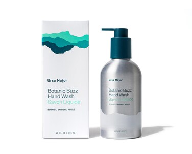 Ursa Major Botanic Buzz Hand Wash   Natural Liquid Hand Soap   Cleanses, Hydrates, Moisturizes &amp; Soothes   Vegan, Cruelty-Free &amp; Non-Toxic   10oz