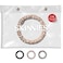SUNDAYSILKS&trade; Luxurious Mulberry Silk Scrunchies for Women &amp; Girls   No-Slip, Silky Hair Ties for Natural, Curly, Thin or Thick Hair   Gentle Hold for Ponytails &amp; Sleep   Mini to Large Sizes [1 Pack]