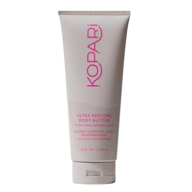 Kopari Jumbo Ultra Restore Body Butter, Whipped Lightweight Formula, Hyaluronic Acid &amp; Mango Seed Butter, Deep &amp; Long-Lasting Moisture, Coconut 12 oz