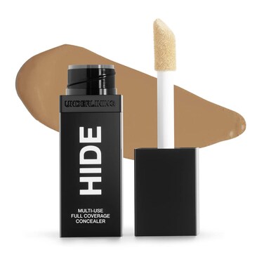 HIDE Liquid Concealer, Medium to Full Coverage Concealer for Blemishes, Under Eye Dark Circles &amp; Scars, Oil Free Concealer, Nude (See Shade Finder), 0.5 fl oz