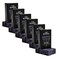 Live Bearded All-Natural Bar Soap for Men, 6-Pack of 5 oz - Made in the USA - Exfoliates and Moisturizes - Charcoal, Pumice, Shea Butter   Executive Scent - Cedar, Vanilla