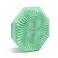 Sud Scrub&reg; Antimicrobial Silicone Face Scrubber, 1 Pack, Gentle Face Exfoliator for Sensitive Skin, Eco Friendly Facial Cleansing Brush, Exfoliating Face Brush for Men and Women (Mint)