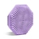 Sud Scrub&reg; Antimicrobial Silicone Face Scrubber, 1 Pack, Gentle Face Exfoliator for Sensitive Skin, Eco Friendly Facial Cleansing Brush, Exfoliating Face Brush for Men and Women (Purple)