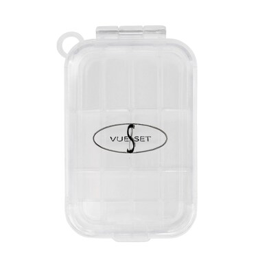 Lui, small empty makeup palette for depotting creams, 16 sections