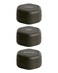 Cadence Travel Containers - Basic Skincare Set - Magnetic Travel Capsules - Facial Cleanser, Moisturizer, Sunscreen - 3 Small Capsules (0.56oz) with Cleanser, Moisturizer &amp; Sun-Icon Labels - Charcoal