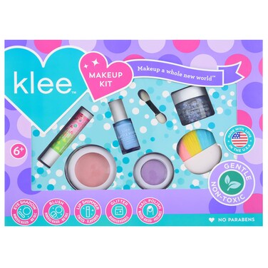Luna Star Klee Deluxe Makeup Kit. Non-Toxic and Kid-Friendly. Made in USA. (Stick with Me)