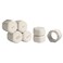 Cadence Travel Containers - Full Skincare Set - Magnetic Travel Capsules - 2 Small (0.56oz), 4 Medium Capsules (1.32oz), &amp; Extender (1.43oz) with Multiple Labels for Better Organization - Sand