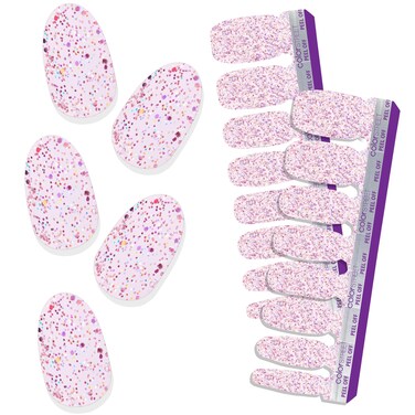 Shimmer Down (FMG233) - Nail Strips - Spring 2022