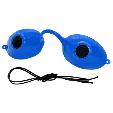 Super Sunnies UV Eye Protection FDA Compliant Tanning Bed Goggles Eyeshields - Random Color