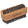 Dr. Jentschura Nail Brush Hand &amp; Foot Brush for Cleaning Fingernail and Toenail - 100% Natural Wood and Wild Boar bristles on Both Sides Nail Scrubber Tool for Men and Woman