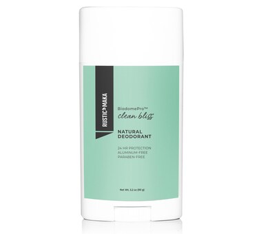 Rustic MAKA Natural Deodorant for Women, Clean Bliss Scent, Aluminum-Free, No Baking Soda, Paraben-Free, Long-Lasting Odor Protection, Cruelty-Free, Fresh &amp; Clean All Day