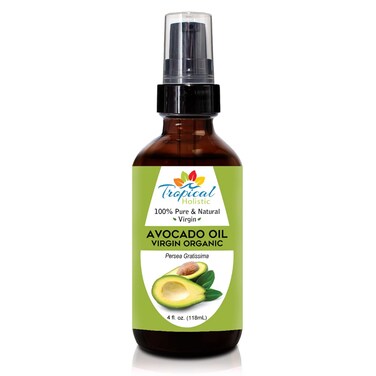 100% Pure Avocado Oil 4 oz - Unrefined Virgin Cold Pressed Carrier Oil for Hair DIY, Face, Skin, Nails and Body