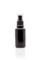 Infinity Jars 30 Ml (1 fl oz) Black Ultraviolet Glass Fine Mist Spray Bottle Cleaning Products Refillable Containers Homemade Perfume Blends Room, Sprays Bath Beauty Hair, Screw Top Bottles