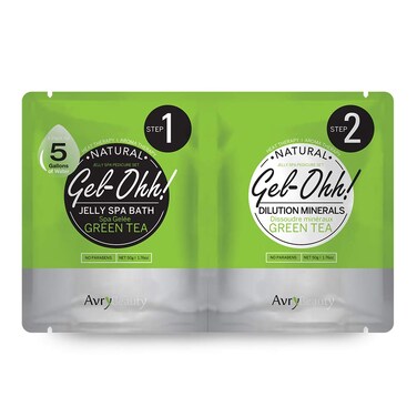 Gel-Ohh Jelly Spa - Green Tea, 1 ct, 1.76 Ounce (Pack of 2)