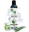 Earth's Daughter Organic Aloe Vera from 100% Pure and Natural Cold Pressed Aloe with 8 oz Disc Top Dispenser - Great for Face - Hair - Sunburn - Dry Skin