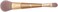 Veil Cosmetics   Dual Ended Lip &amp; Cheek Brush   2-in-1 Luxury Vegan Makeup Brush   Use with Powder, Liquid, or Creams   Soft, Dense &amp; Fluffy   Cruelty Free   Synthetic   Face, Eyes, &amp; Lips