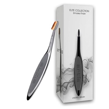 Artis Elite Linear 1 Makeup Brush   Perfect Precise Liner  Similate Brow Lines   Upper Lash Line or Lower Lashes   Ideal For Crisp Lines   Special Effects Makeup