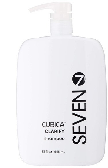 SEVEN Hair Care Cubica Clarifying Shampoo for Women &amp; Men, Detox and Minimize Dry Scalp + Buildup with Rosemary, Eucalyptus &amp; Rose Hip Oil, Cruelty Free, Sulfate Free, Made in USA