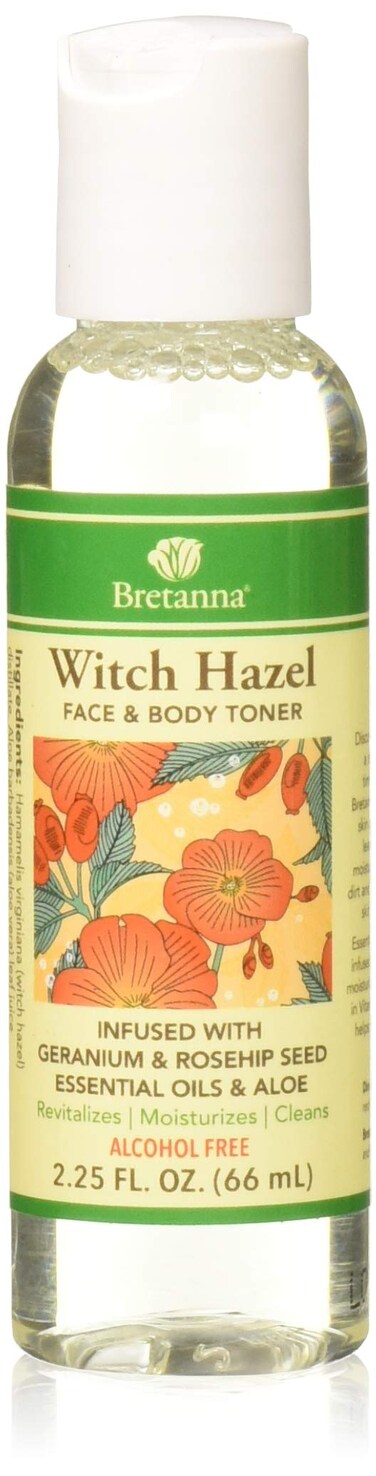 Witch Hazel Toner Geranium Rosehip, 2.25 fl oz