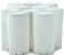 Vivaplex, 10, White, Empty, 2.5 oz Deodorant Containers with Caps