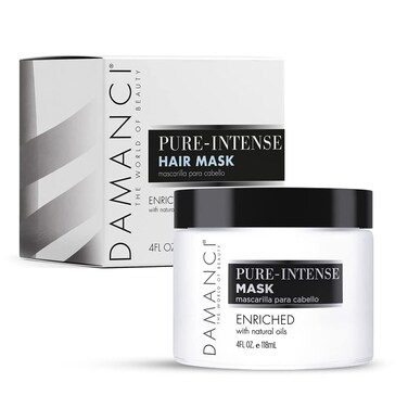 Pure Intense Hair Mask for Damaged Hair - Keratin Hair Mask for Dry Damaged Hair and Growth - Deep Conditioning Keratin Hair Treatment Mask - Mascarilla para el Cabello (4 oz)