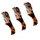 ZEUS Handmade Saw-Cut Mustache Comb - 3" x 0.75"- 3 Pack, Quality Moustache Comb for Men (Tortoiseshell) - B12