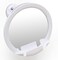 MIRRORVANA Fogless Shower Mirror for Shaving with Razor Holder, Upgraded 360&deg; Swivel Suction and Anti Fog Shatterproof Surface (White)