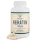 Keratin Hair Growth Vitamin (500mg per Serving, 120 Pills) Keratin Hair Treatment for Men and Women (Vital Protein for Hair, Skin, and Nails) Vitaminas para El Cabello, Vegan Safe by Double Wood