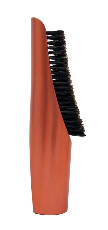 BOLD360 Wave Brush For Men Hair and Beard 100% Pure Boar Bristle For 360 Waves Styling Facial Grooming And Waterproof Crack Resistant [Made in S. Korea] (ROSE GOLD)