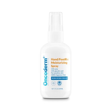 Oncology Skin Care - Hand &amp; FootRx Moisturizing Spray. Skin Care for People Living with Cancer. Great Gift for Chemo Patient. Designed by Oncologists and Dermatologists. Chemo Skin Care (3 Fl Oz)