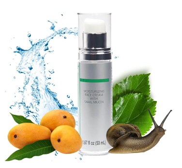 99.25% Korean Skin Care Snail Mucin Moisturizer Cream - Snail Mucin Essence Night cream-Face Serum   K Beauty Collagen Cream for Glass Skin