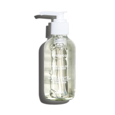 Protocol Glycolic Acid Face Wash - Double AHA Exfoliating Face Wash - Gentle Gel Cleanser With Glycolic Acid, Lactic Acid, Green Tea, and Aloe Vera