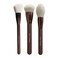 Beauty For Real Essential Pro Complexion Brush Set - Includes 3 Brushes: Blush/Contour, Complexion &amp; Powder - Vegan &amp; Cruelty Free