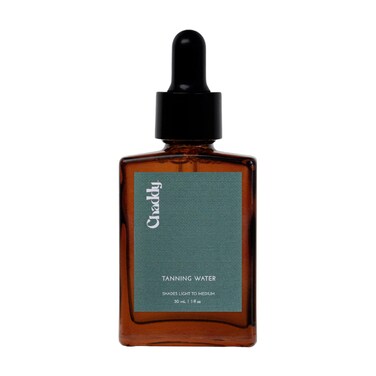 Chaddy Tanning Water - Natural Self Tanner for Face   Fast-Drying, Long-Lasting, Hydrating, Vegan, Cruelty-Free, &amp; Safe for Sensitive Skin - (Shades Light to Medium, 30ml)