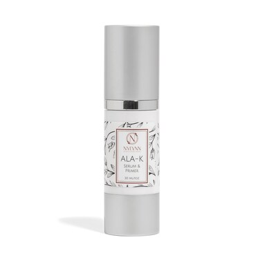Ala-K Serum and Primer - Alpha Lipoic Acid Serum, Reduce Fine Lines &amp; Wrinkles - Antioxidant Vitamin K Anti Aging Serum for Face - DMAE Serum for Face to Soothe &amp; Brighten Skin