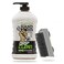 Grip Clean Hand Cleaner for Auto Mechanics, Heavy Duty Pumice Soap &amp; Fingernail Brush, Tool Shop, Garage, Commercial, All Natural, Men, Women, Grit Cleansing, Sensitive Skin - 32oz Pump Top &amp; Brush