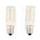 JERDON LED Replacement Light Bulb for Makeup Mirrors - 3000K (2 Pack) - LED Bulbs for Mirrors - Yellow-Tinted Lightbulbs