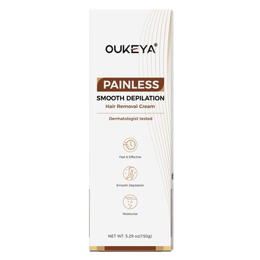 Hair Removal Cream for Women &amp; Men Sensitive Skin, Natural Extracts Depilatory Cream for Bikini Line Legs Arms Underarms, Dermatologically Tested Painless Bikini Hair Remove Gel, 5.29 oz