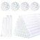 20pcs Eyelash brush Lash Wand Makeup tool Eyelash Extension supplies Cleaning brush Diamond Mascara star white