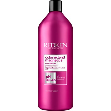 Redken Extend Magnetics Conditioner   For Color Treated Hair   Protects Color &amp; Adds Shine   With Amino Acid   Sulfate Free   33.8 Fl Oz